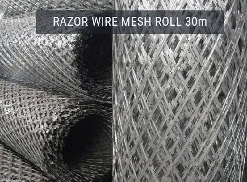 Best Razor Wire Installation - All type of mesh available for sale 2