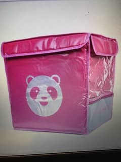 Foodpanda Bag original Condition Untouch 1 time used Bike Delivery Bag