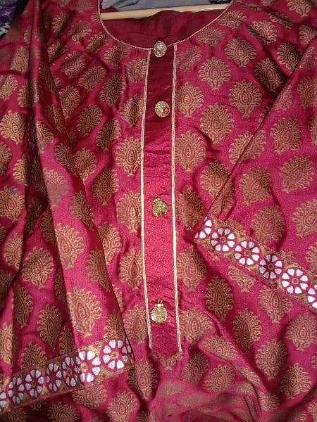 block printed silk kurti 5