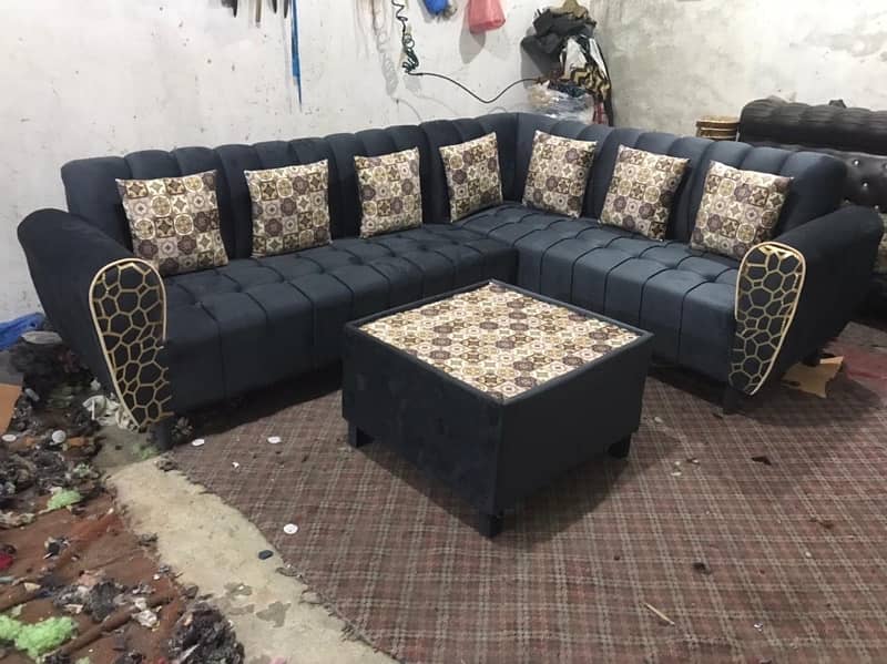 7 Seter Sofa Set / L shape Sofa Set//Sofa Set// Sofa /Furniture 1