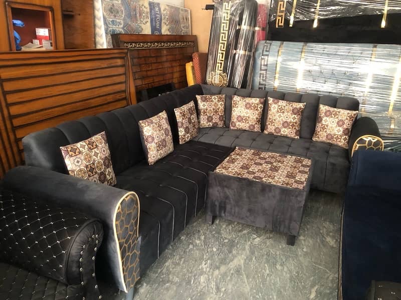 L shape sofa/sofa set/wooden sofa/sofa cum bed/6 seater sofa 9