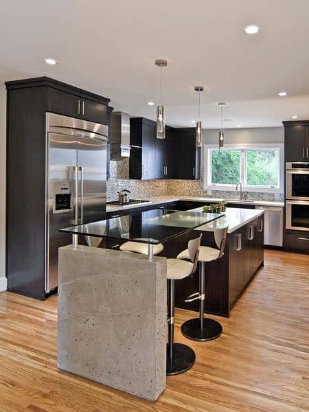 kitchen cabinet and granite 2