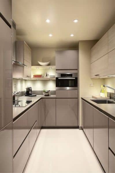 kitchen cabinet and granite 11