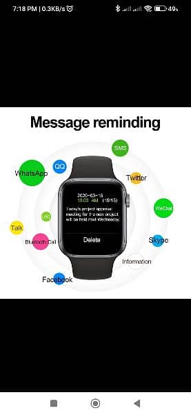 For Apple Xiaomi Mi Huawei Phone Smart Watch Men Women Clock IWO 13 1
