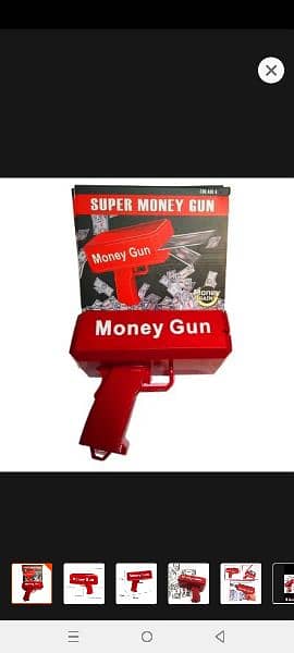 Super Money gun Machine toy battery operated 7