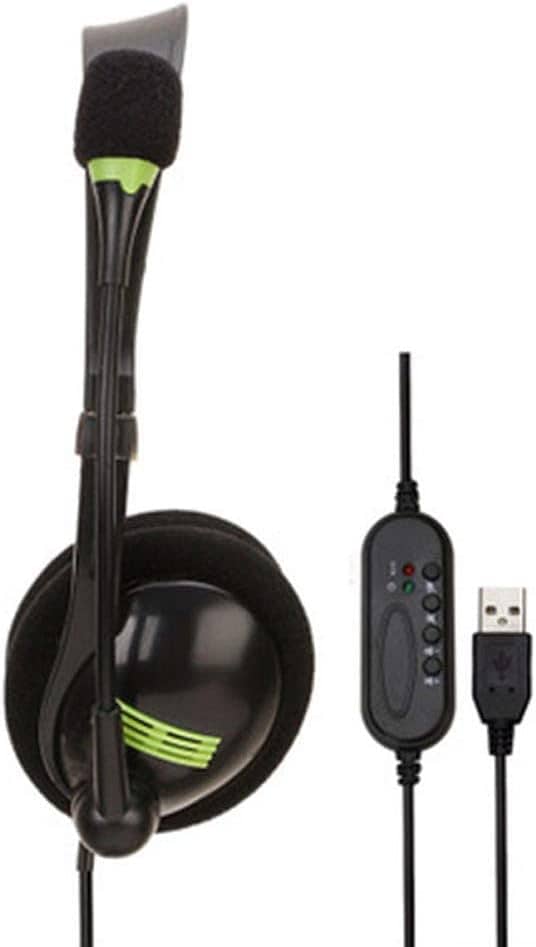 Call Center Bluetooth Headset, Wireless Noise Canceling Headphones 5