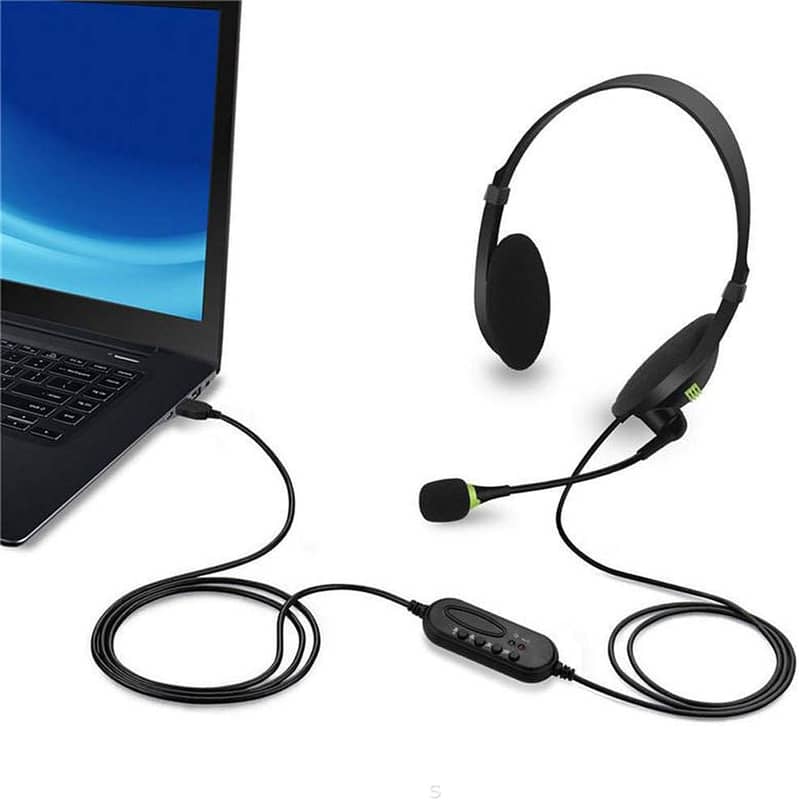 Call Center Bluetooth Headset, Wireless Noise Canceling Headphones 6