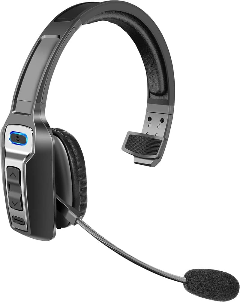 Call Center Bluetooth Headset, Wireless Noise Canceling Headphones 8