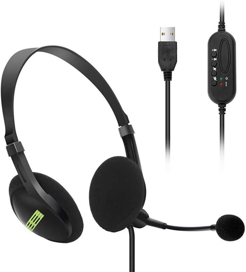 Call Center Bluetooth Headset, Wireless Noise Canceling Headphones 16