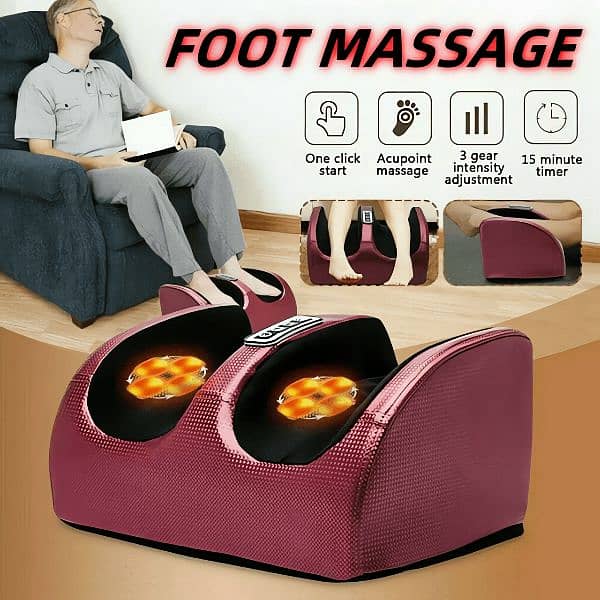 Electric Foot Massager | Foot Massager Machine | Delivery Available 0