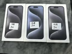Apple iPhone 15 Pro 128gb Non pta jv box pack