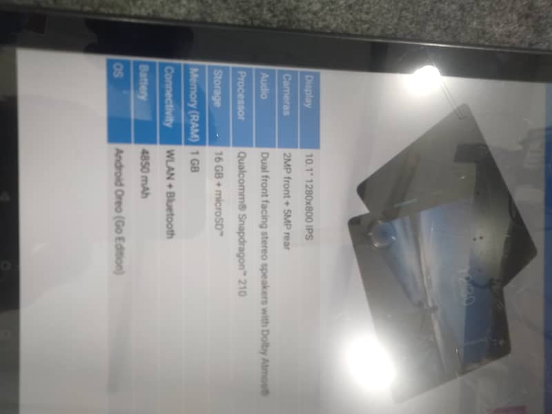 TAB 1GB 16GB LENOVO Description Parh Len 2