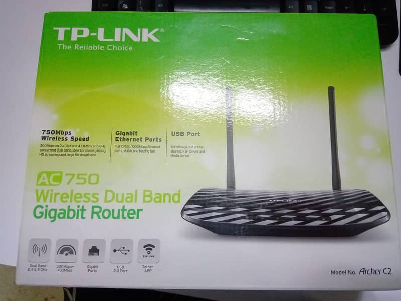 AC750 Wireless Dual Band Gigabit Router 1