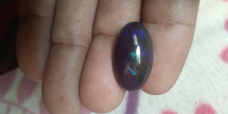 black opal Ethiopian real stone 1