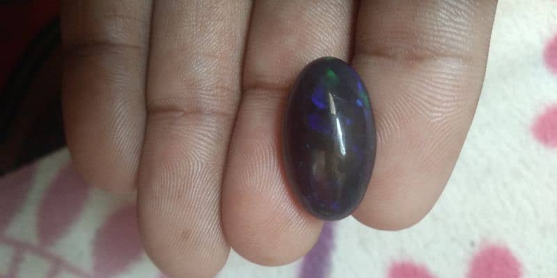 black opal Ethiopian real stone 2