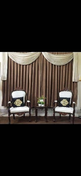 Curtains with Design (price negotiable) 2