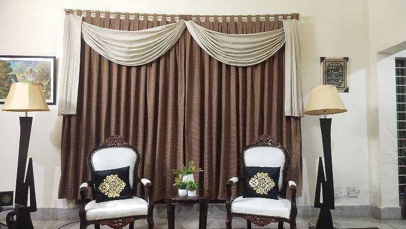 Curtains with Design (price negotiable) 1