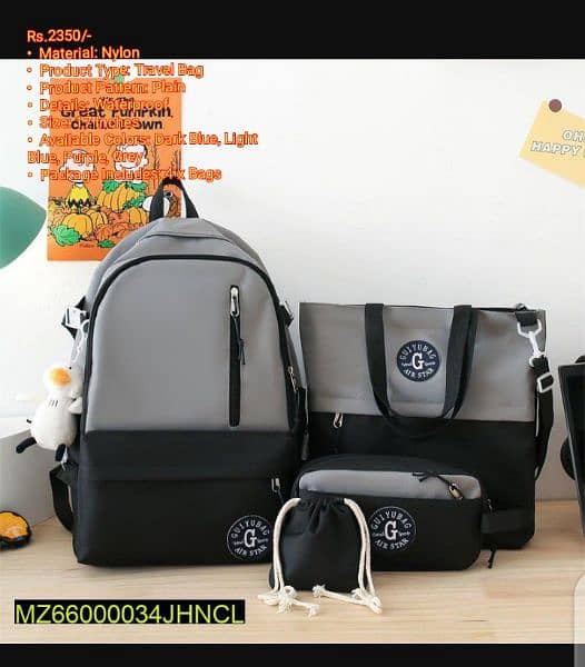 Backpack and School Bags 1