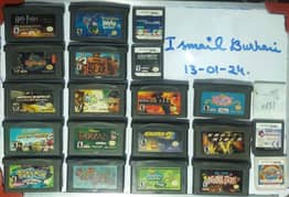 GB, GBA, Ds, 2Ds & 3Ds Cartridges and game & watches