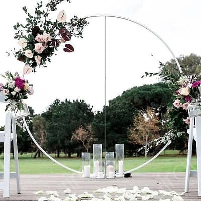 Balloon ring decoration stand backdrop stand circle arch stand wedding