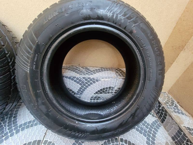 195 65 15 , Toyota Corolla Altis Slightly used tyres , 5