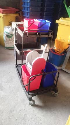 house keeping trolly/service trolley/cleaning trolley