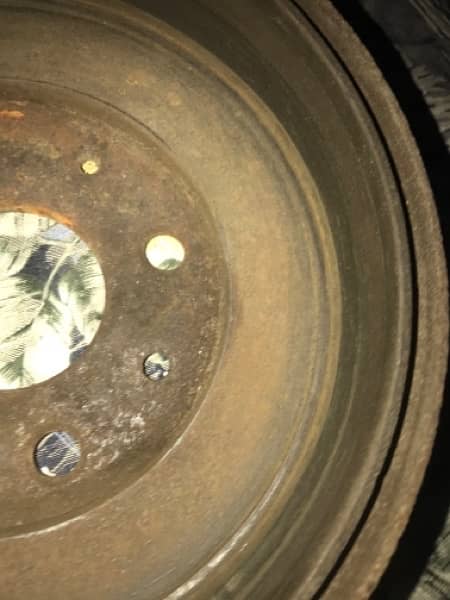 Kia spectra back wheel drum 2