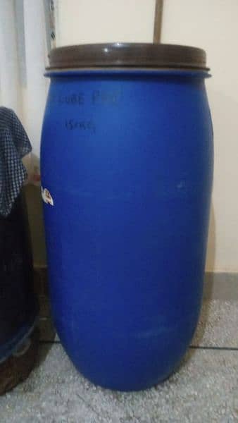 water drum 160 ltrs 0