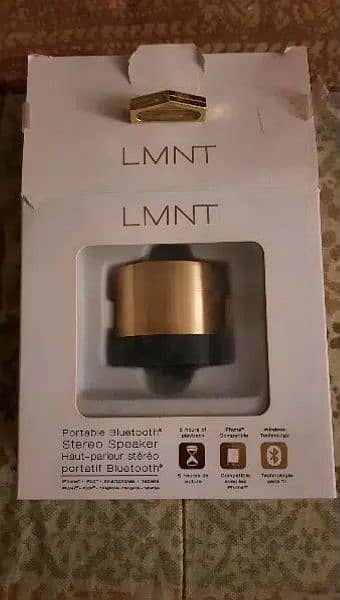 Bluetooth LMNT Speaker 1