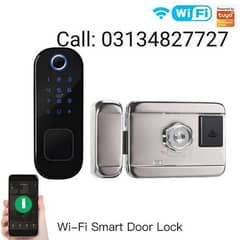 Smart life smart Fingerprint Door access Control lock handle less