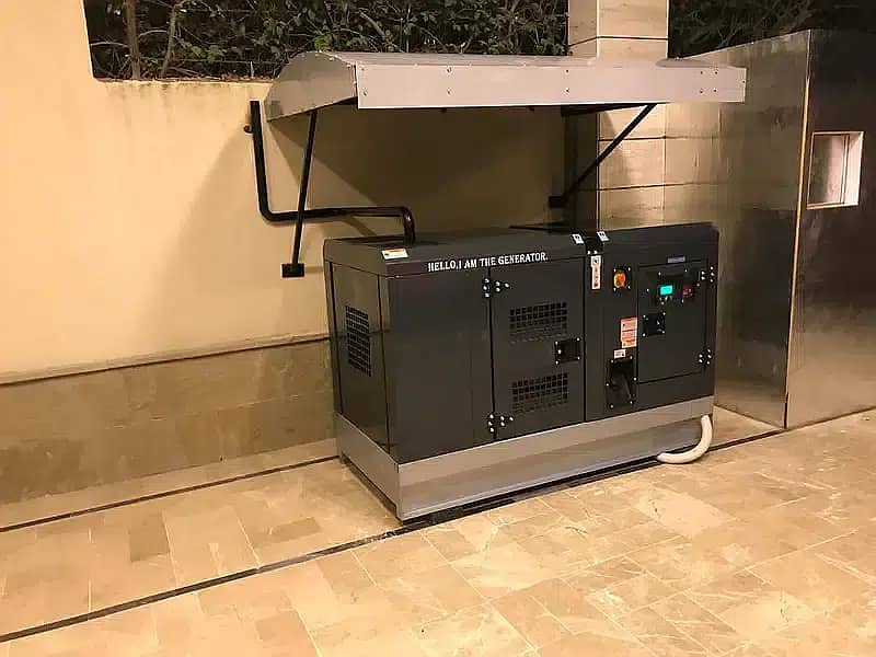 50KVA Perkins Diesel Generator, Ultra Silent Soundproof for all range 15