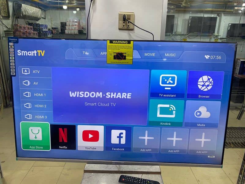 43 INCH LED TV ANDROID TV LATEST MODEL 3 YEAR WARRANTY 03221257237 2