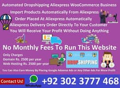Running Business Aliexpress Automated Dropshipping Website For Sale