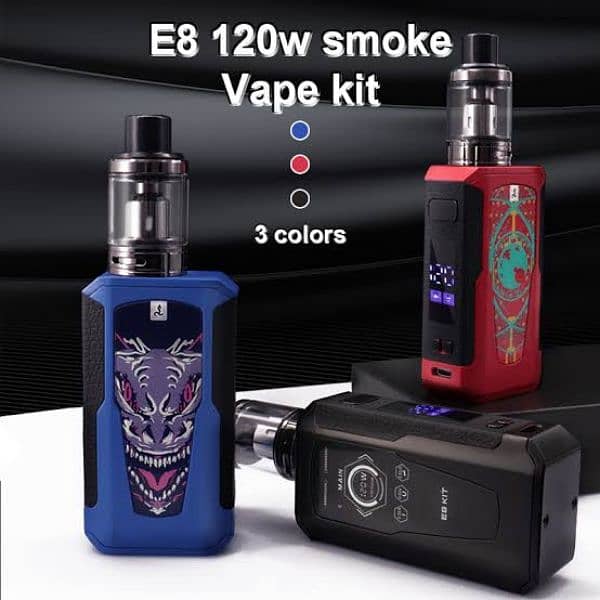 120watt E8Vape Mod Pod disposable E juice Other Hobbies 1075242524