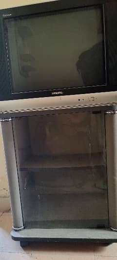 21' Nobel flat screen tv with remote