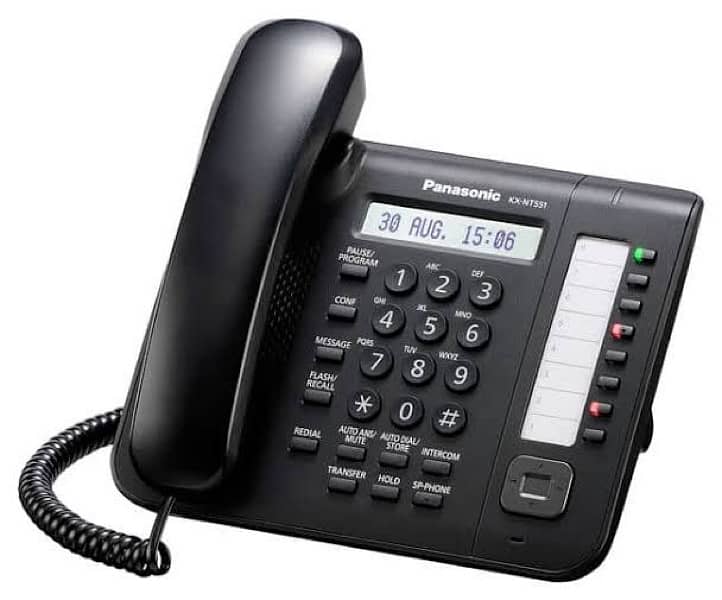 Panasonic ip phones and console for telephone exchange intercom 1