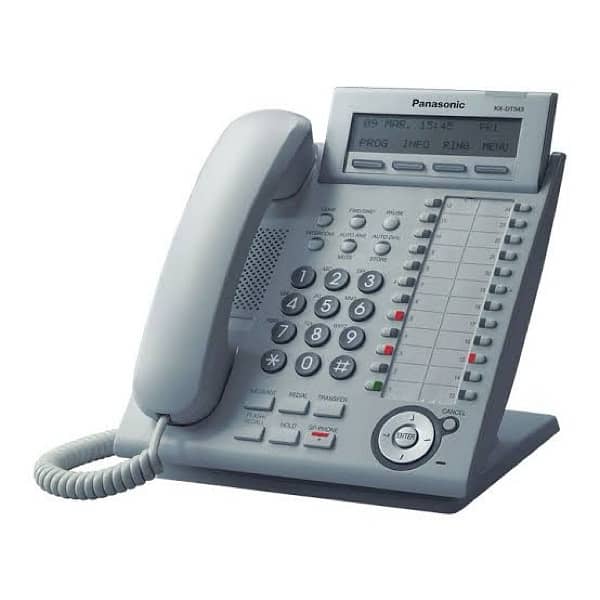 Panasonic ip phones and console for telephone exchange intercom 4