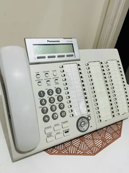 Panasonic ip phones and console for telephone exchange intercom 6