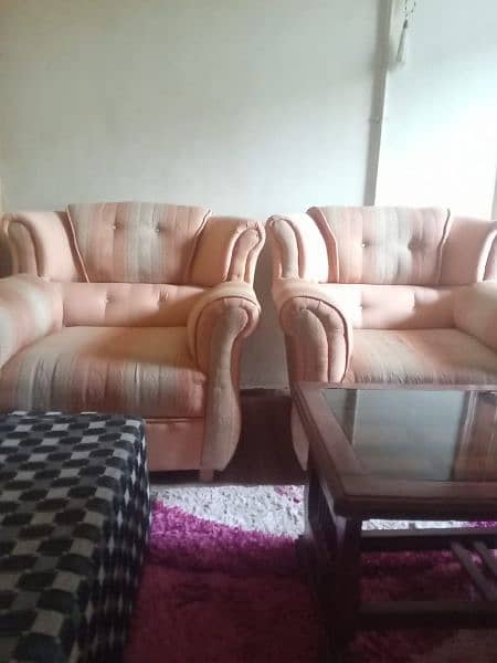 5 Seater full poshish Lush Condition Sofa set 7