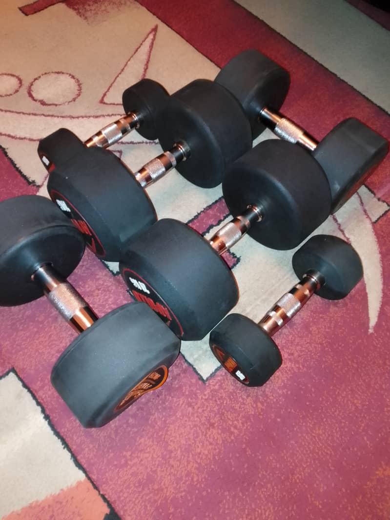 Pair of Dumbbells 5 Kg 10 Kg 20 Kg Gym Fitness 1082581131