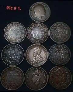 Antique British India coins & more