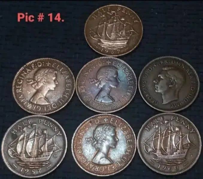 Antique British India coins & more 13