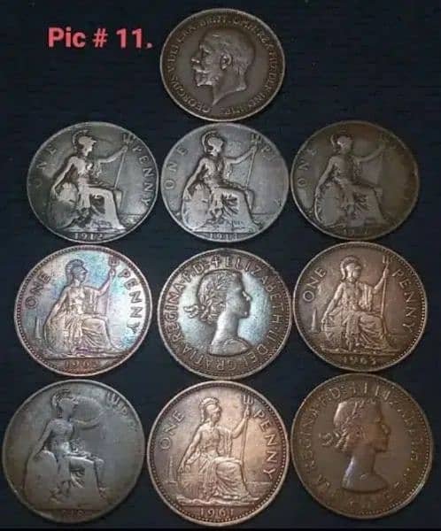 Antique British India coins & more 10