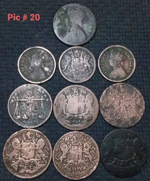 Antique British India coins & more 19