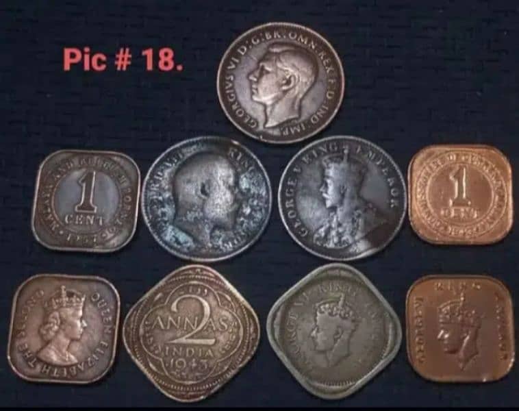 Antique British India coins & more 17