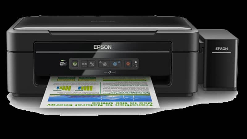 EPSON L365 WITH WIFI PRINTER FOR SALE 10/10 CONTION ONLY 8000 PAGE 0