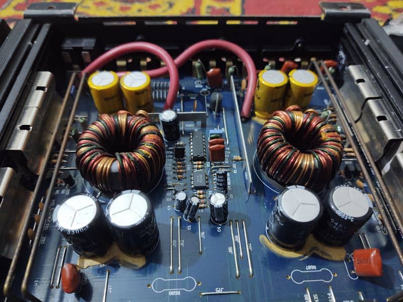 Original imported Branded Geniune JEC Korea 5channel heavy amplifier 6