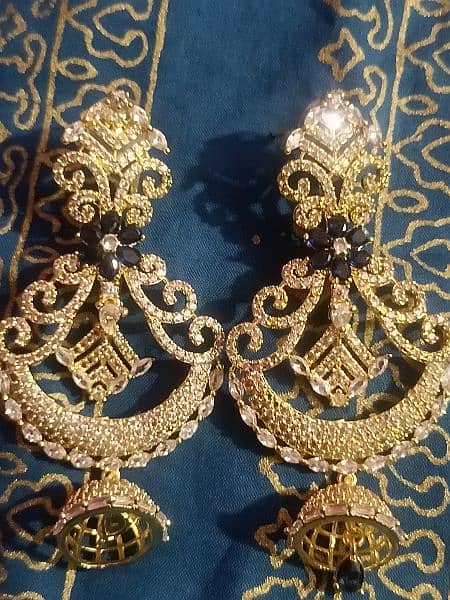 Jewellery Earings Indian (Ad zarqon) Urgent sale 1