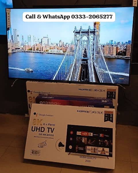 32 to 65 Inch Smart Android Led Tv YouTube Netflix 2024 Model 3