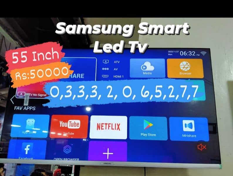 Buy 55 inch Smart Led tv YouTube Wifi Super Sale offer 4